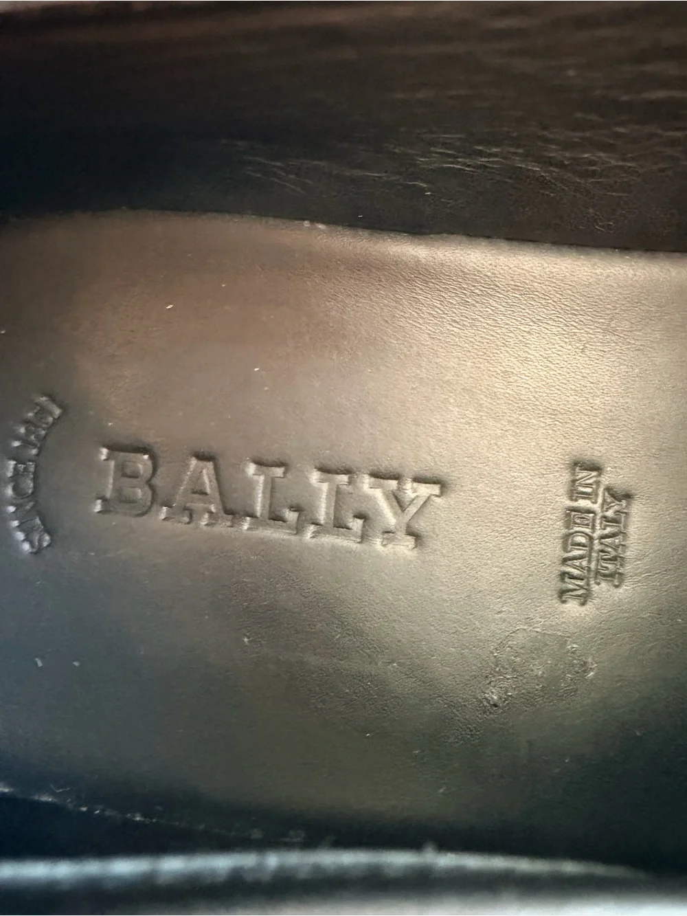 Bally Men's Salvan Black Leather Tassel Slip-On Loafers Size 11